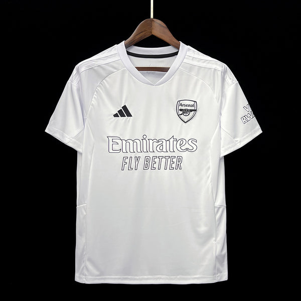 Camisa Arsenal Edição White 24/25 Torcedor Adidas Masculina - Branca