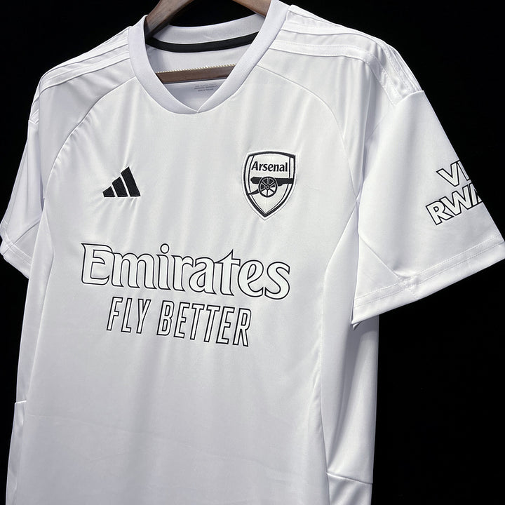 Camisa Arsenal Edição White 24/25 Torcedor Adidas Masculina - Branca