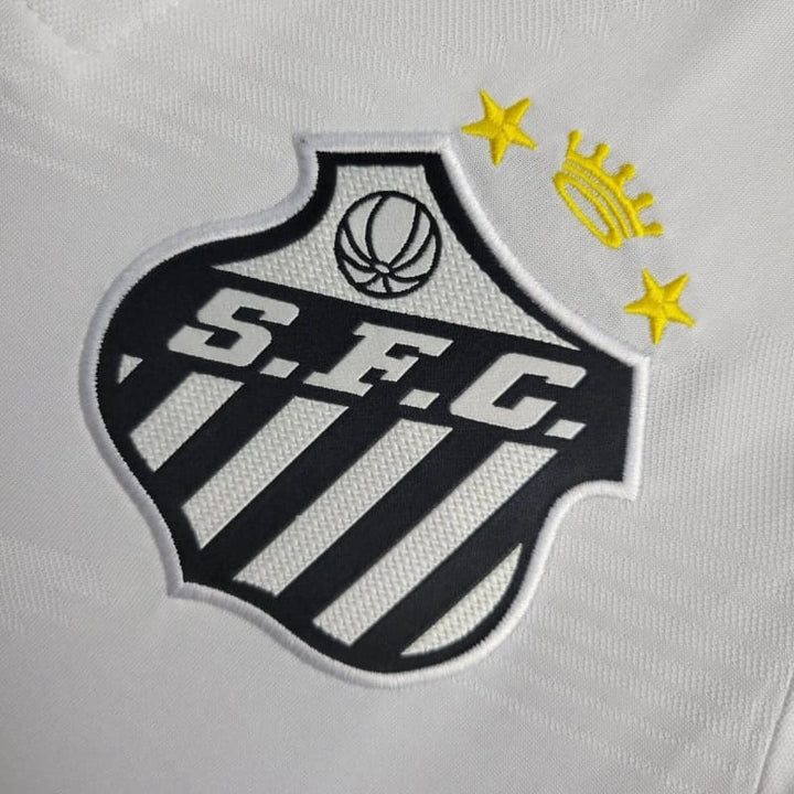 Camisa Santos Home 24/25 Torcedor Umbro Masculina - Branca