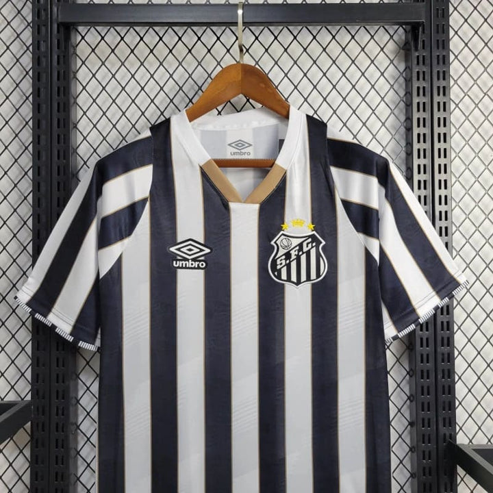 Camisa Santos Away 24/25 Torcedor Umbro Masculina - Preta