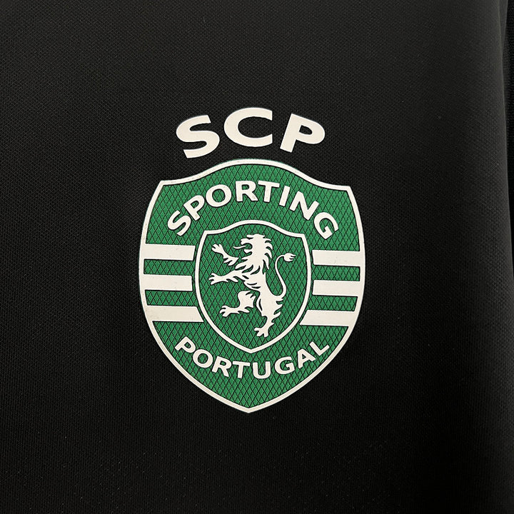 Camisa Sporting CP 23/24 Away Torcedor Maculino Nike - Preto