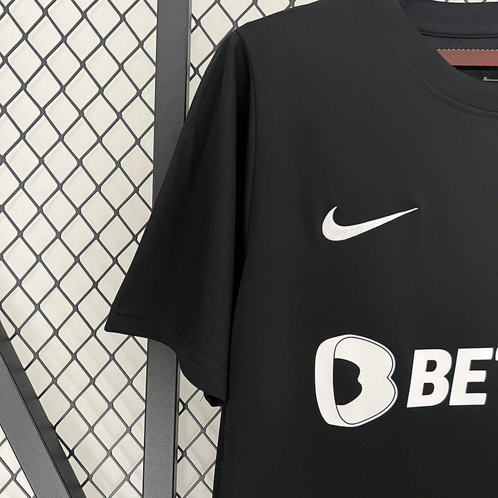 Camisa Sporting CP 23/24 Away Torcedor Maculino Nike - Preto