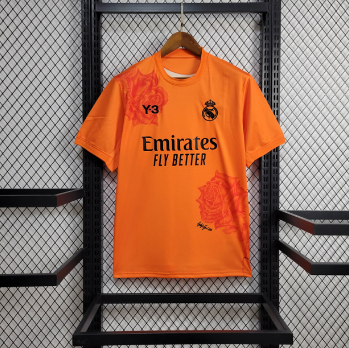 Camisa Real Madrid Y3 Edition 24/25 Home Torcedor - Laranja