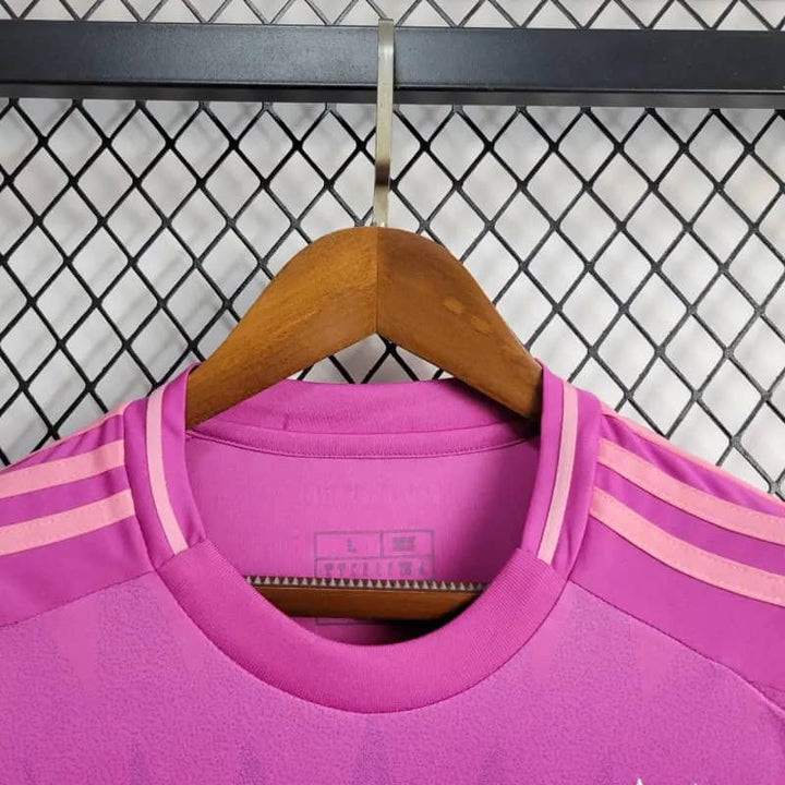 Camisa Aleemanha Away 24/25 Torcedor Adidas Masculina - Rosa