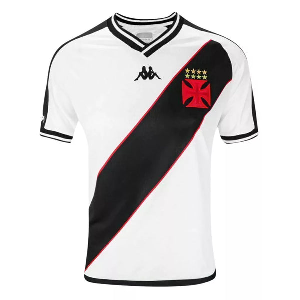 Camisa Vasco da Gama Away 24/25 Torcedor Kappa Masculina - Branca