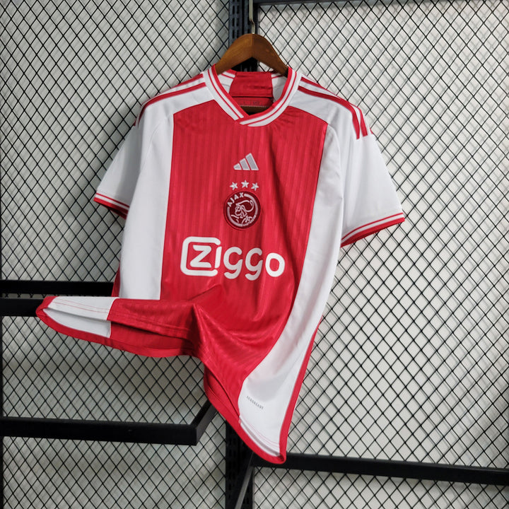 Camisa Ajax - 23/24 Torcedor Adidas Masculina - Vermelha