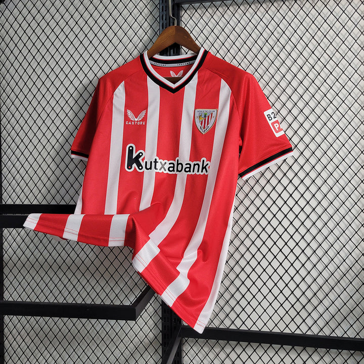 Camisa Athletic Bilbao - Home 23/24 Torcedor Masculino