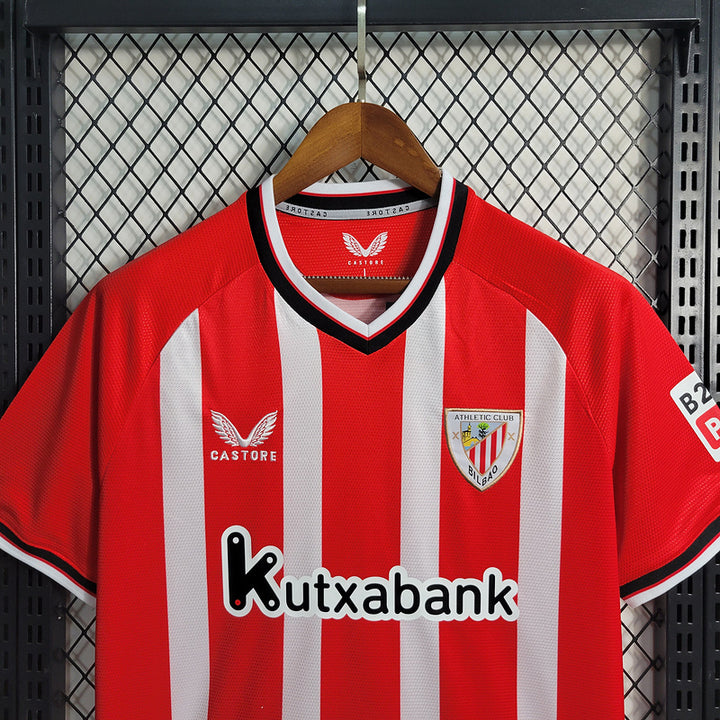 Camisa Athletic Bilbao - Home 23/24 Torcedor Masculino