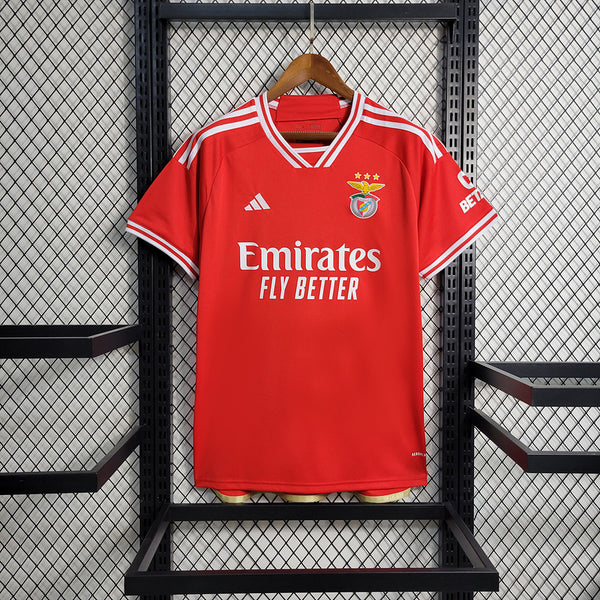 Camisa Benfica Home 23/24 Torcedor Adidas Masculino - Vermelho