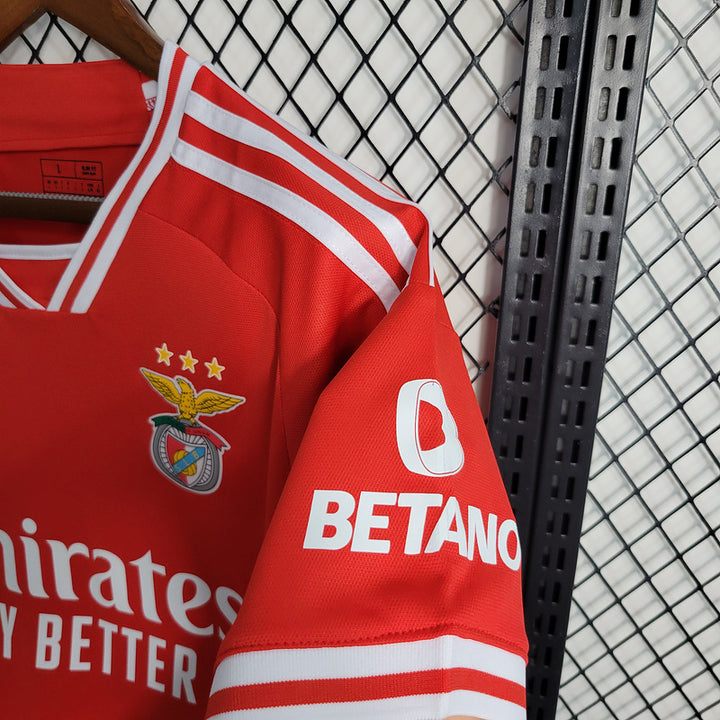 Camisa Benfica Home 23/24 Torcedor Adidas Masculino - Vermelho