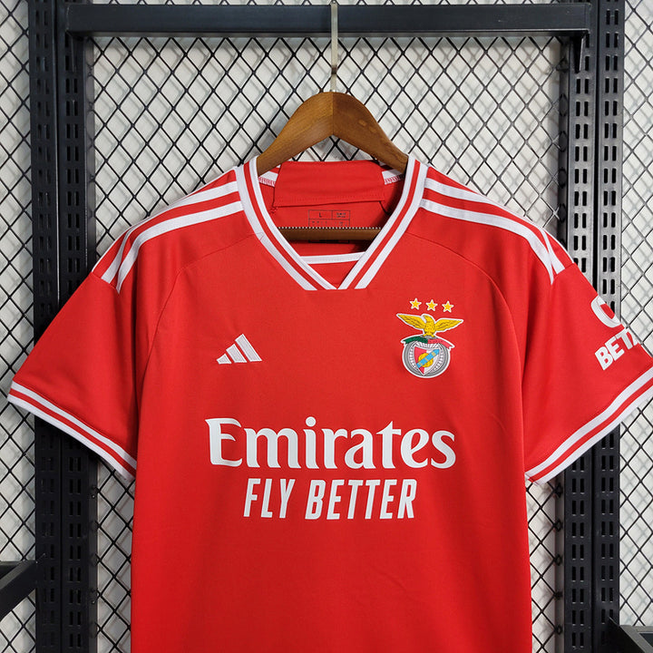 Camisa Benfica Home 23/24 Torcedor Adidas Masculino - Vermelho