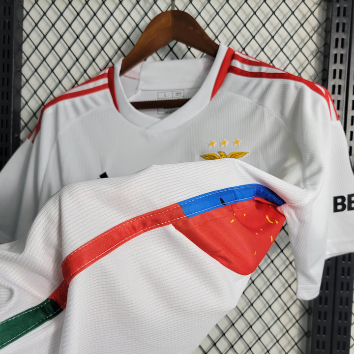 Camisa Adidas Benfica 2023-2024 Torcedor Masculina - Branca