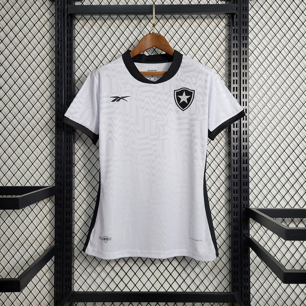 Camisa Botafogo Away 23/24 Torcedor Reebok Feminina - Branca