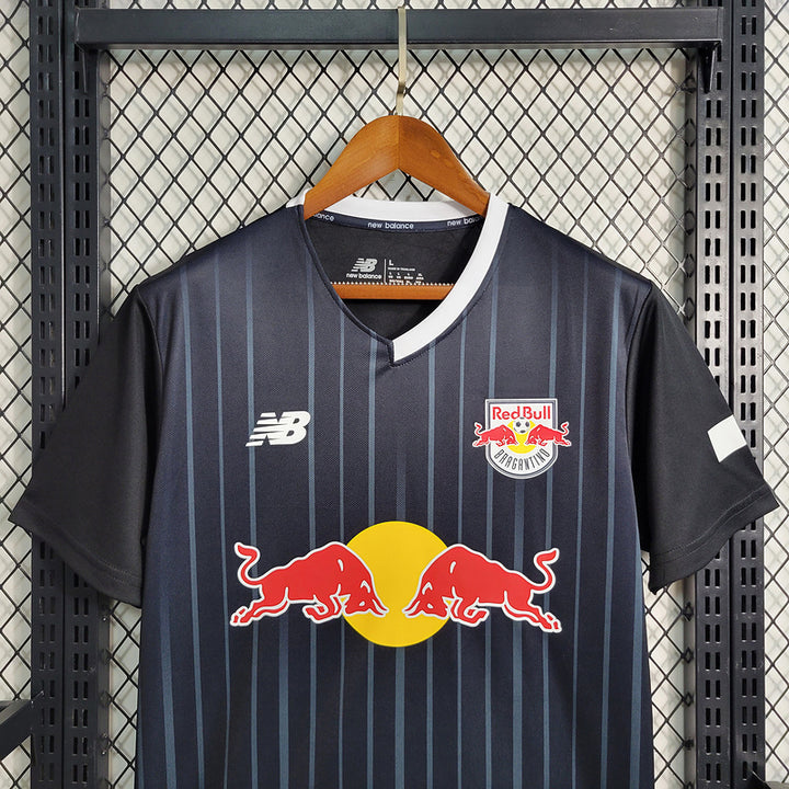 Camisa Red Bull Bragantino 23/24 Torcedor New Balance Masculina - Preto