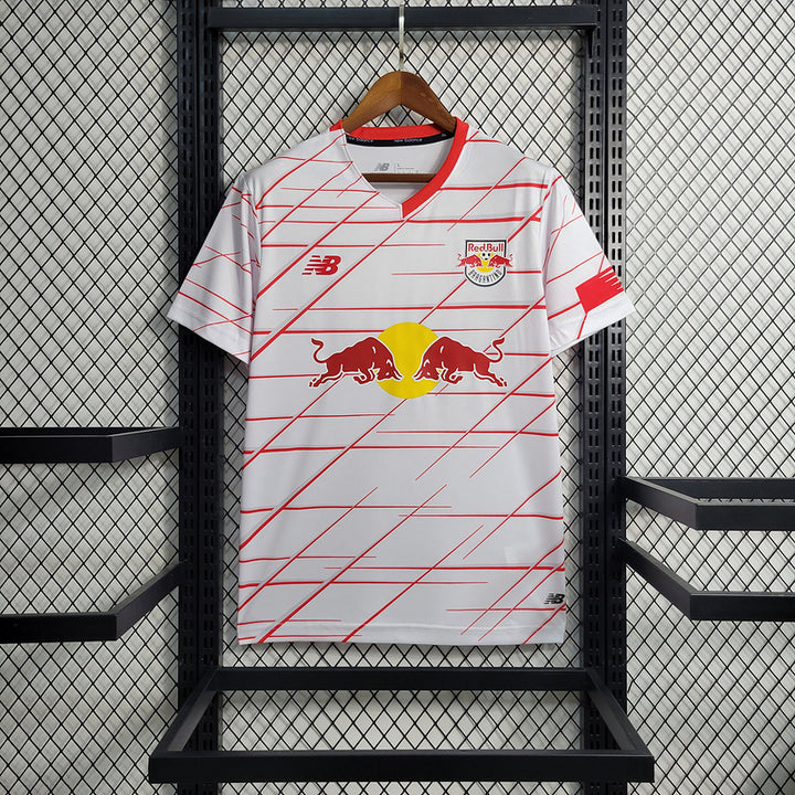 Camisa Red Bull Bragantino 23/24 Torcedor New Balance Masculina - Branca