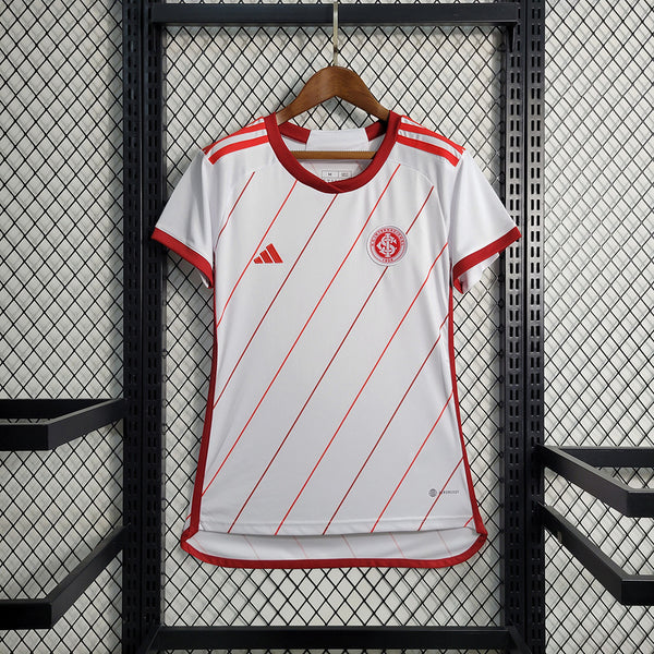 Camisa Internacional Away 23/24 Adidas Torcedor Feminina - Branca