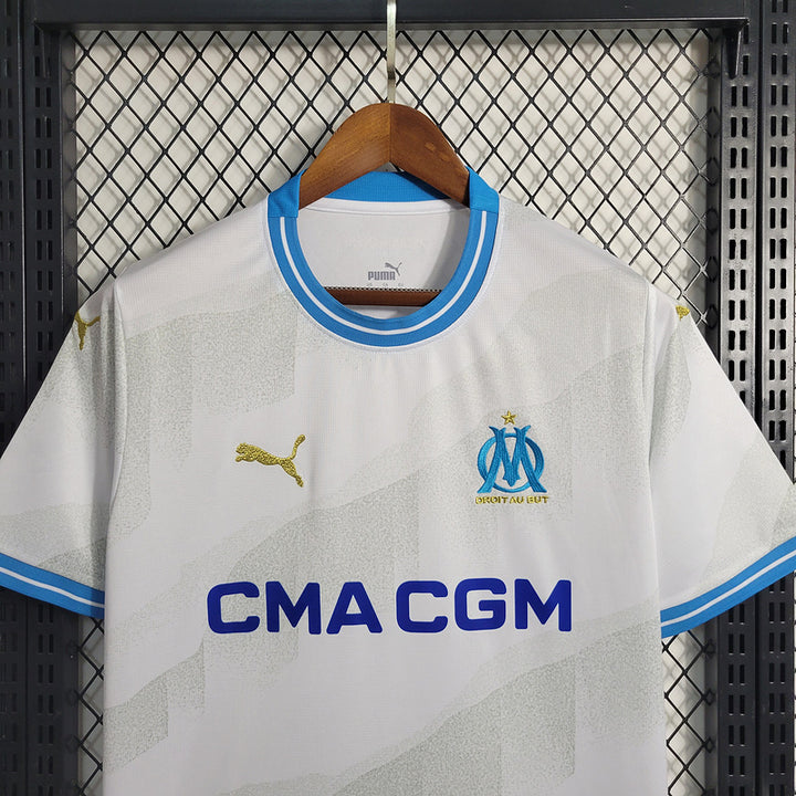 Camisa Olympique de Marseille Home 2023/2024 - Masculina Torcedor