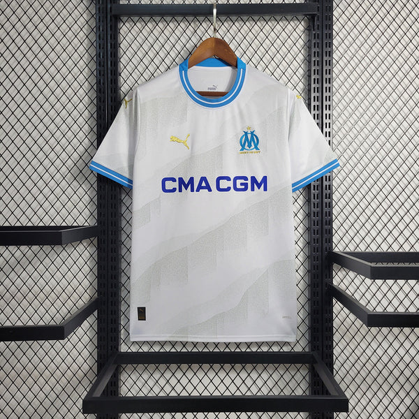 Camisa Olympique de Marseille Home 2023/2024 - Masculina Torcedor