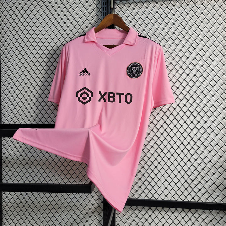 Camisa Inter Miami Home 22/23 Torcedor Adidas Masculina - Rosa