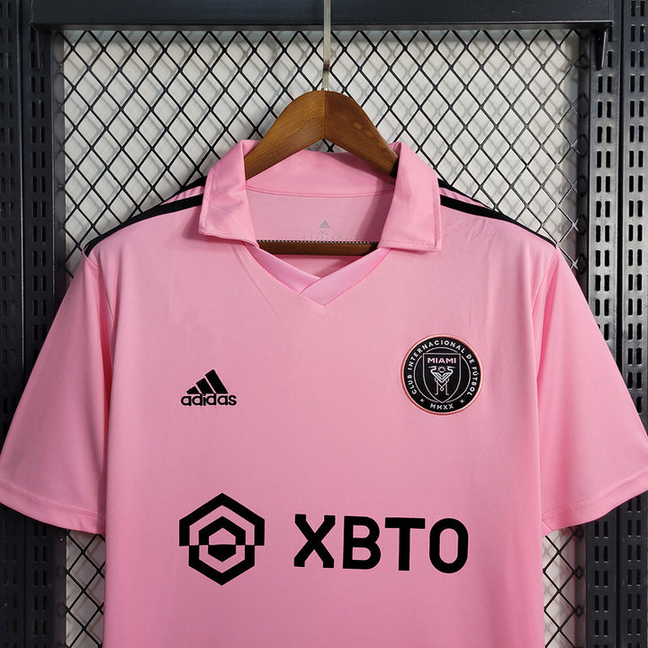 Camisa Inter Miami Home 22/23 Torcedor Adidas Masculina - Rosa