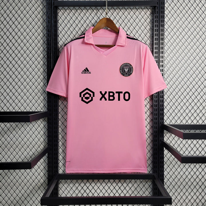 Camisa Inter Miami Home 22/23 Torcedor Adidas Masculina - Rosa