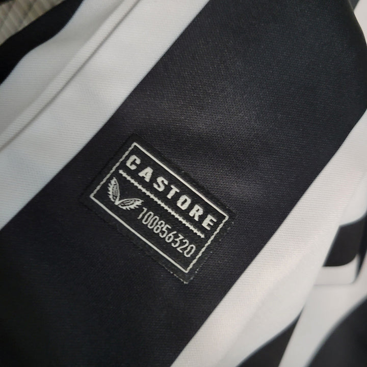 Camisa Newcastle I Home 23/24 Torcedor Castore Masculina - Preto e Branco