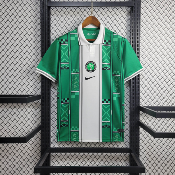 Camisa Nigeria Home 24/25 Torcedor Nike Masculina - Verde