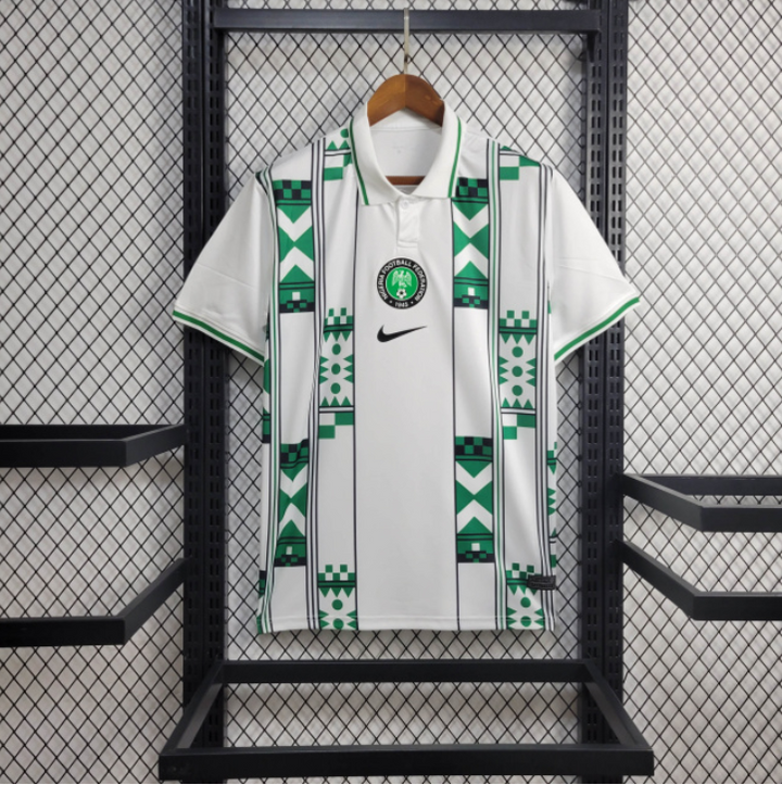 Camisa Nigeria Away 24/25 Torcedor Nikee Masculina - Branca