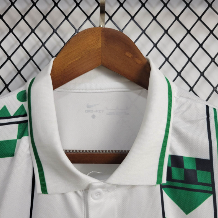 Camisa Nigeria Away 24/25 Torcedor Nikee Masculina - Branca