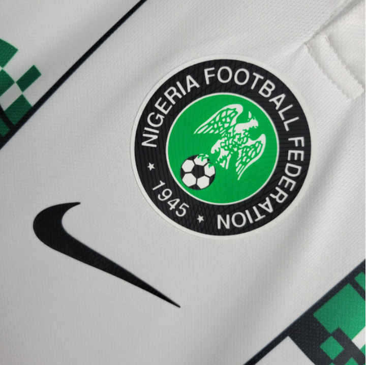 Camisa Nigeria Away 24/25 Torcedor Nikee Masculina - Branca