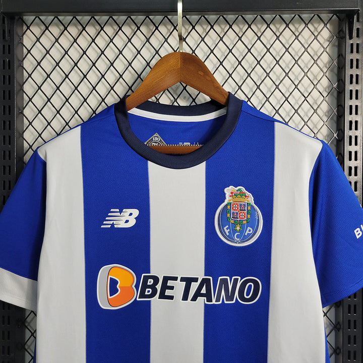 Camisa Porto Home 23/24 - Torcedor New Balance Masculina - Azul