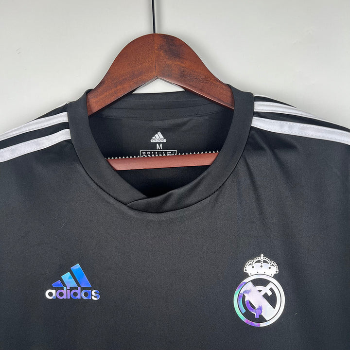 Camisa Real Madrid x Balmain Edition Casual - Preto Refletivo