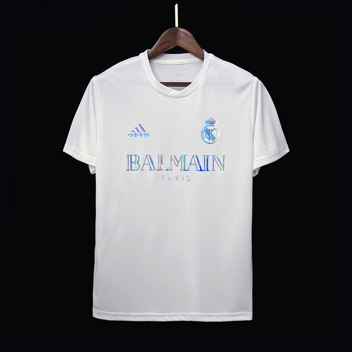 Camisa Real Madrid Edição Especial Balmain - 23/24 - Branca