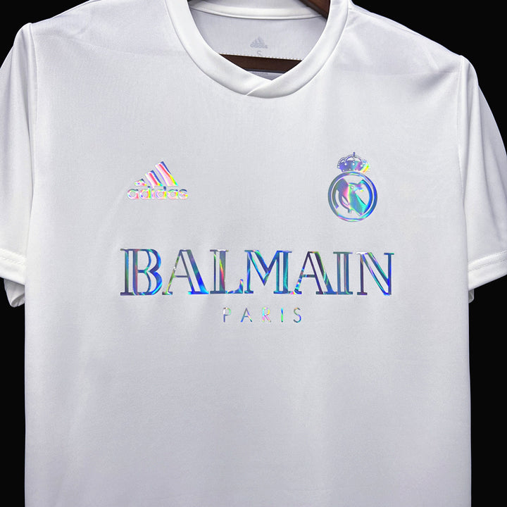 Camisa Real Madrid Edição Especial Balmain - 23/24 - Branca