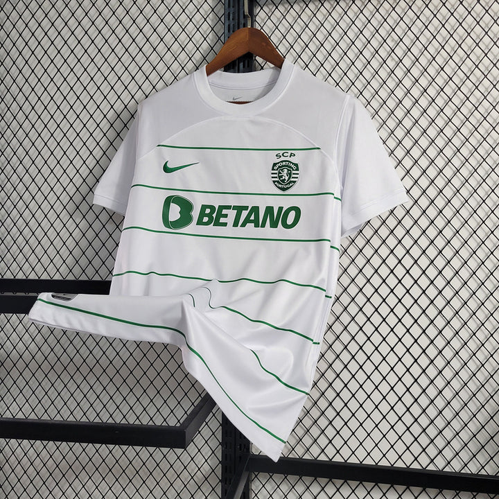 Camisa Sporting Away II 23/24 Torcedor Nike Masculina - Branca