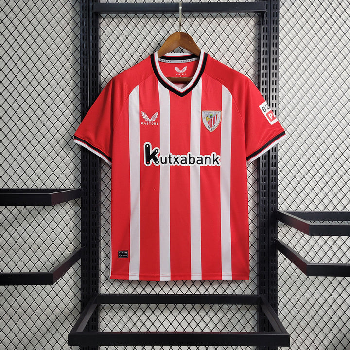 Camisa Athletic Bilbao - Home 23/24 Torcedor Masculino