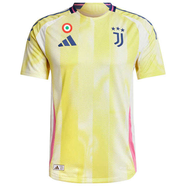 Camisa Juventus Away 24/25 - Torcedor Adidas Masculina - Branca e Amarela