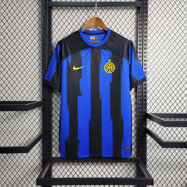 Camisa Inter de Milão 23/24 - Torcedor Nike Masculina - Azul-nike-inter-milao-ronaldo-futebol