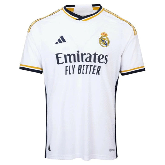 Camisa Real Madrid I 23/24 Torcedor Adidas Masculina - Branco