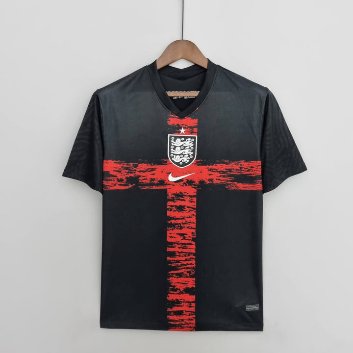 Camisa Inglaterra Away 2022 Torcedor Nike Masculina - Preta