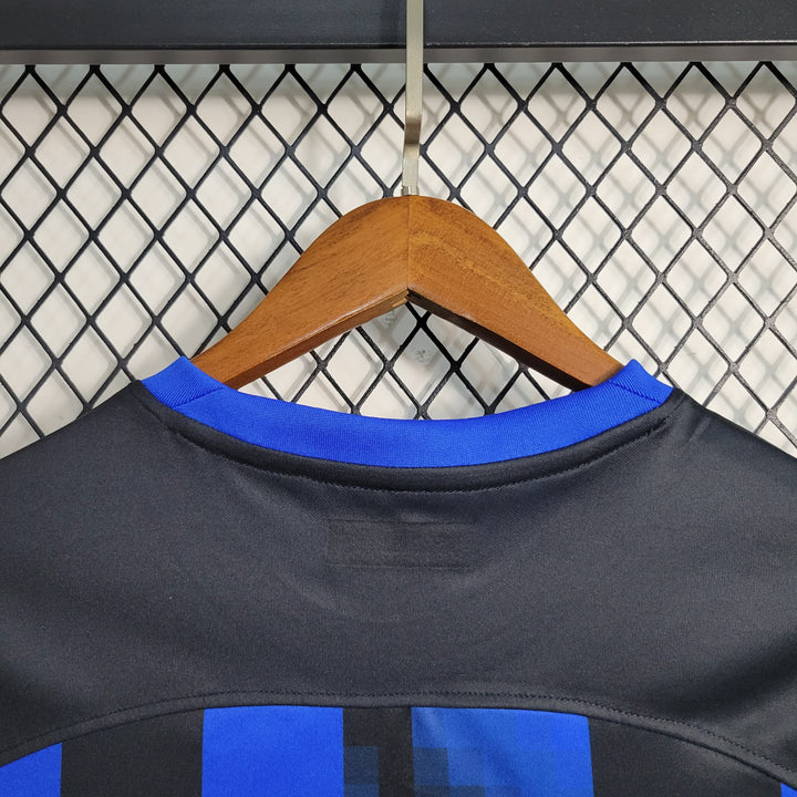 Camisa Inter de Milão 23/24 - Torcedor Nike Masculina - Azul-nike-inter-milao-ronaldo-futebol