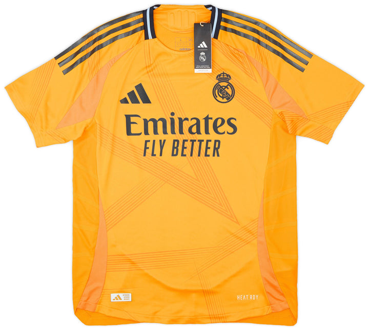 Camisa Real Madrid 2024/25 Adidas Torcedor - Laranja