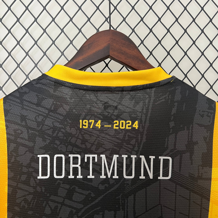 Camisa BORUSSIA DORTMUND | 24/2025 Torcedor Puma Masculina - Amarelo e Preto-Futebol-moda-masculino-roupa-BVB-REUS-PRIMEIRA-LINHA