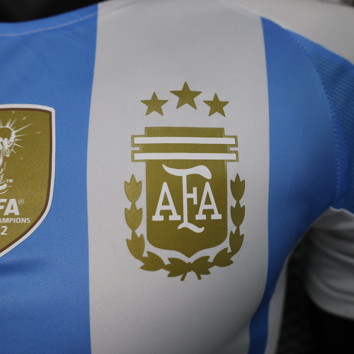 Camisa Argentina Away 23/24 Jogador Adidas Masculina | PATCH CAMPEÃO 2022 