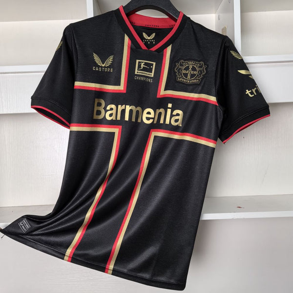 Camisa Bayer Leverkusen Preta Especial 2024/25 Masculina