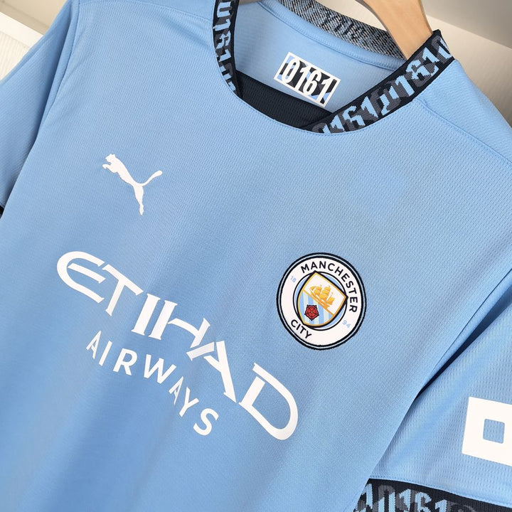 Camisa Manchester City - I Home - 2024/25 Torcedor Puma Masculina - Azul-etihad-0161-airways-futebol-halland