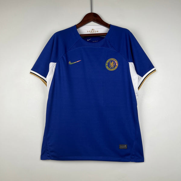 Camisa Chelsea 23/24 Torcedor Nike Masculina - Azul