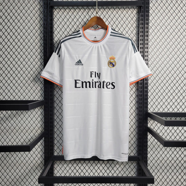 Camisa Real Madrid Retrô 13/2014 |  Adidas Masculina - Branca - cr7 - camisa retro - camisa de futebol