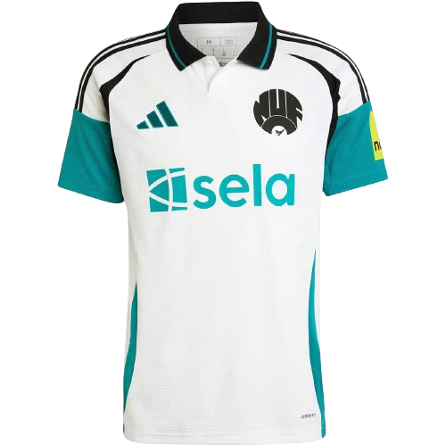 Camisa Newcastle United Away 24/25 Torcedor Masculina - Branca e Azul