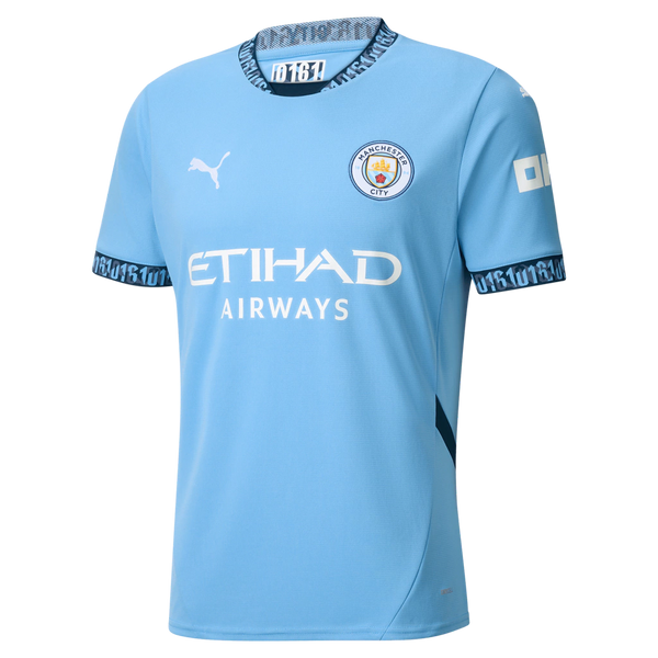 Camisa Manchester City Home 2024/25 Torcedor Puma Masculina - Azul